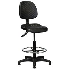 Chaise haute WORKING haut mécanisme asynchrone avec repose-pieds et patins