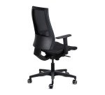 Sedia "ERA MESH" in rete autoportante colore nero