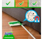 Kit balai Swiffer + 8 recharges lingettes pour sol