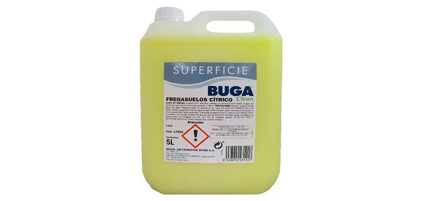 Friegasuelo cítrico Buga - garrafa 5L