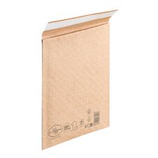 Sleeve with air bubbles brown kraft 150 x 215 mm La Couronne - box of 100 pieces