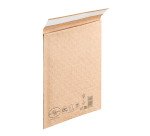 Pochette matelassée bulles de papier La Couronne kraft brun