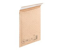 Luftpolstertasche aus braunem Kraftpapier 150 x 215 mm La Couronne - Packung mit 100