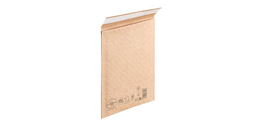 Pochette à bulle papier kraft brun 150 X 215 La Couronne - Lot de 100