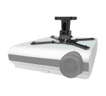 Neomounts CL25-530BL1 Support de plafond pour vidéoprojecteur - h25.5 cm - installation facile - orientable