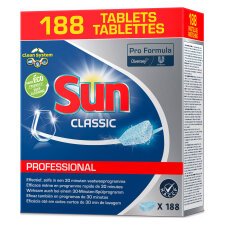 Pastillas lavavajillas Sun Professional - caja de 188