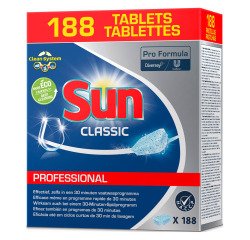 Pastillas lavavajillas Sun Professional - caja de 188