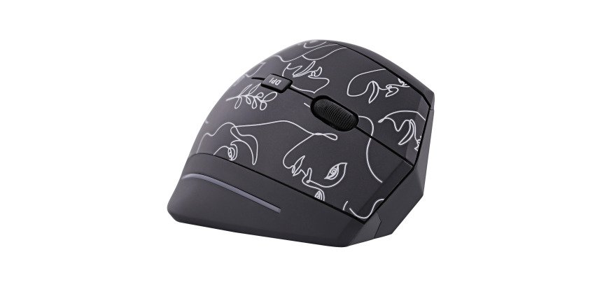 Ratón inalámbrico vertical ergonómico Art TnB conexión USB-A