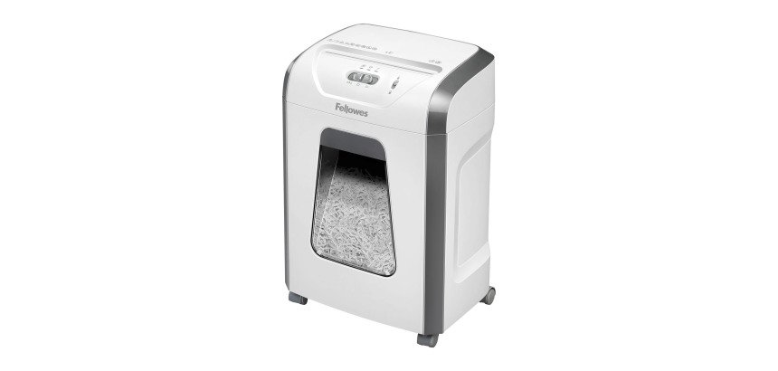 Destructora Fellowes 15C blanca corte en partículas 4 x 40 mm