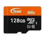 Tarjeta de memoria Micro SDXC 128 Gb clase 10 TeamGroup con adaptador