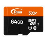 Tarjeta de memoria Micro SDXC  64 Gb clase 10 TeamGroup con adaptador