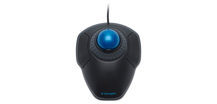 Wired Kensington Orbit Trackball with Scroll Ring.