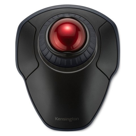 Ratón inalámbrico Trackball Kensington Orbit con rueda de desplazamiento Scroll Ring