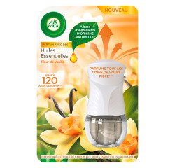 Electric fragrance diffuser Air Wick with vanilla flower essential oils and 19 ml refill