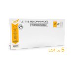 Lettre recommandée mobile 20 g - Paquet de 5