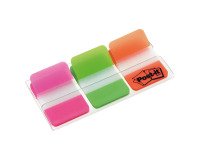 Post-it Index Strong Filing Tabs 686-PGO 25.4 x 38.1 mm Assorted 22 x 3 Pack