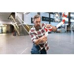 Nastro per segnalazione temporanea tesaflex® 60760 bianco/rosso, 50 mm x 33 m