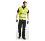 Gilet alta visibilità con porta badge Portwest C494 giallo