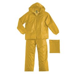 Completo antipioggia Rossini Clipper HH305, giallo