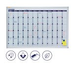Tableau planning X-tra ! Line calendrier, 90 x 60 cm