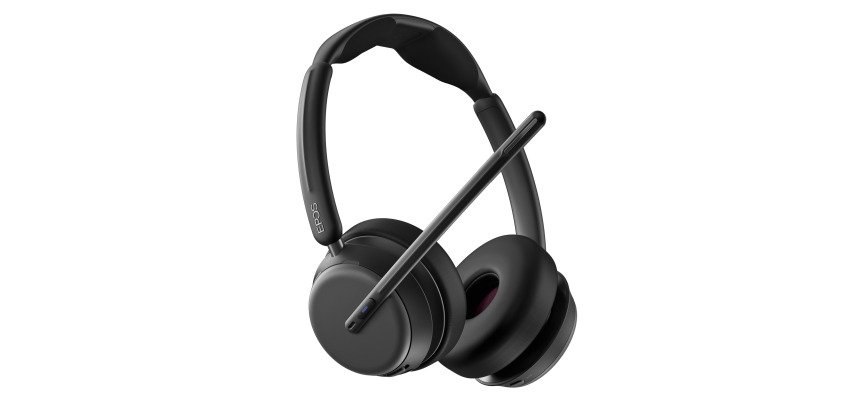 Casque micro sans fil Epos Impact 1061T Microsoft Teams ANC réduction de bruit avec socle de charge