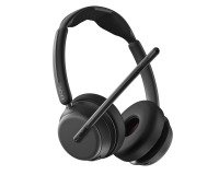 Auriculares inalámbricos Epos Impact 1061 UC biaurales, ANC con reducción activa de ruido y base de carga