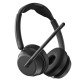 Auriculares inalámbricos Epos Impact 1061 UC biaurales, ANC con reducción activa de ruido y base de carga