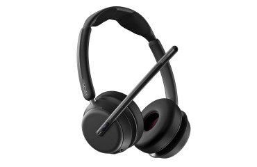 Auriculares inalámbricos Epos Impact 1061T biaurales de Microsoft Teams con base de carga