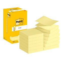 Ricariche Post-it a Z Giallo Canary 76 x 76 mm 12 unità da 100 fogli