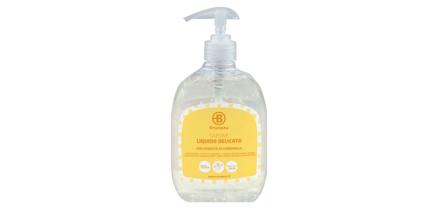 Sapone liquido mani delicato con estratto di camomilla Bruneau 500 ml