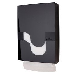 Dispenser per carta asciugamani celtex Megamini Plastica nero