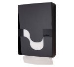 Dispenser per carta asciugamani celtex Megamini Plastica nero