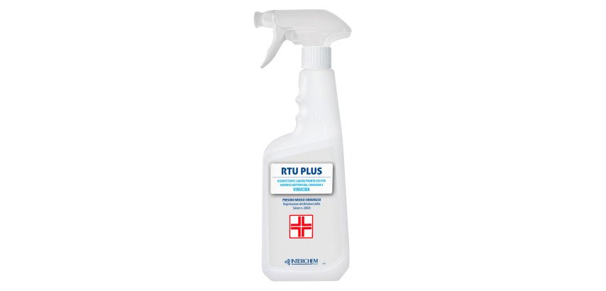 Detergente disinfettante per superfici PMC RTU PLUS Interchem 750 ml