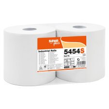 Carta asciugamani celtex Save Plus 2 Strati 800 strappi bianco 2 rotoli