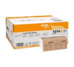 Carta asciugamani Save Plus 2 veli piegato a V - 21 x 25 cm - 15 unità da 200 strappi