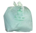 Sac poubelle pour déchets compostables 10 L Alfapac professionnel - 30 sacs