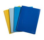 Carpeta de 30 fundas PP 100% reciclado A4 Bee Blue Exacompta colores surtidos