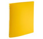 Classeur 4 anneaux plastifié Bee Blue Exacompta - Dos 2 cm couleurs assorties