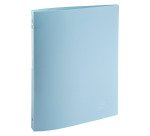 Classeur 4 anneaux plastifié Bee Blue Exacompta - Dos 2 cm couleurs assorties