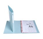Classeur 4 anneaux plastifié Bee Blue Exacompta - Dos 2 cm couleurs assorties