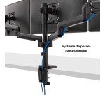 Bras support-écran triple Platinum Series Fellowes
