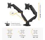 Bras support écrans double Eppa Fellowes