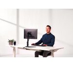 Brazo 1 solo monitor con Peana Professional Fellowes