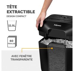 Shredder Fellowes LX 25 cross cut