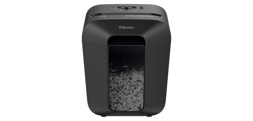 Destructeur Powershred LX45 - Coupe croisée P-4 - 8 feuilles - Fellowes