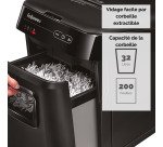 Destructeur Fellowes Automax 200C - coupe croisée