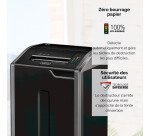 Destructeur Powershred Fellowes 425Ci - coupe croisée