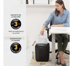 Destructeur Fellowes LX50 - coupe croisée