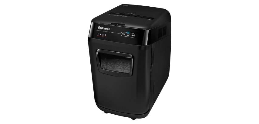 Destructeur AutoMax 200C - Coupe croisée P-4 - 200 feuilles - Fellowes