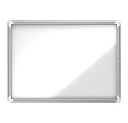 Nobo Bacheca magnetica per esterno con serratura Premium Plus 8xA4